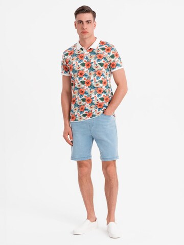 Ombre Regular Jeans in Blauw