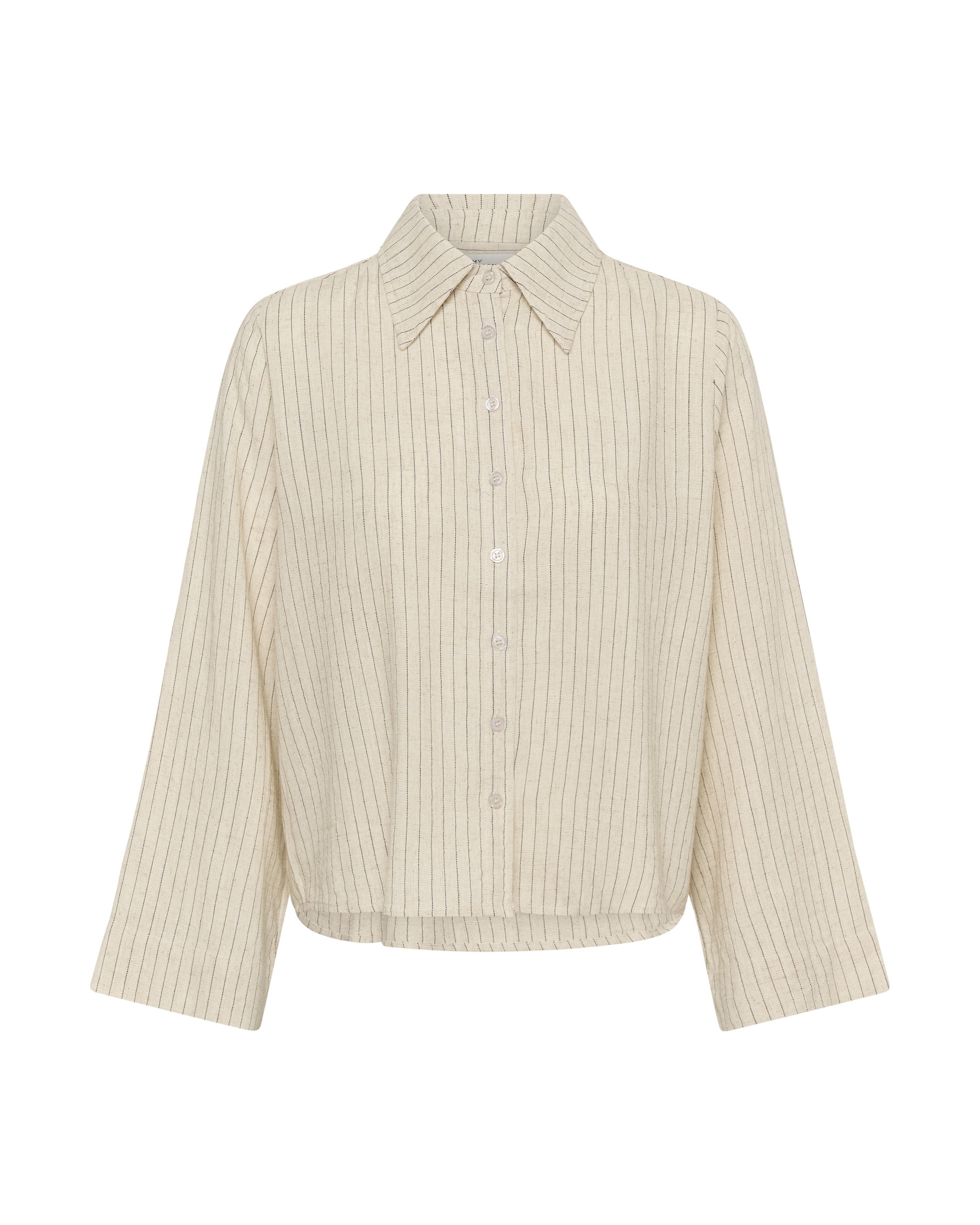My Essential Wardrobe Blouse 'Jannie' in Beige: voorkant