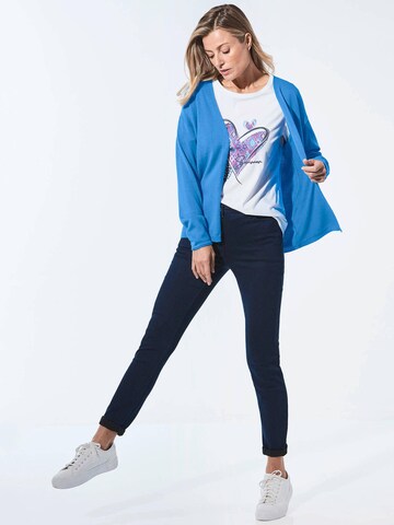 Goldner Knit cardigan in Blue