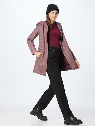 Manteau mi-saison 'Dona' VERO MODA en rouge