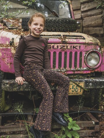 Looxs Revolution Flared Broek in Bruin