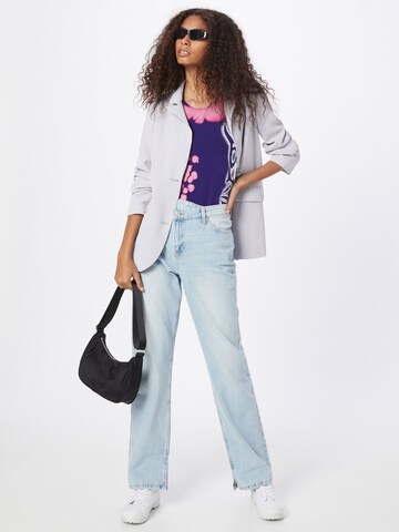 WEEKDAY Top 'Stella' in Purple