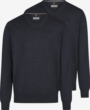 redmond Pullover 'Basic' in Blau: Vorderseite