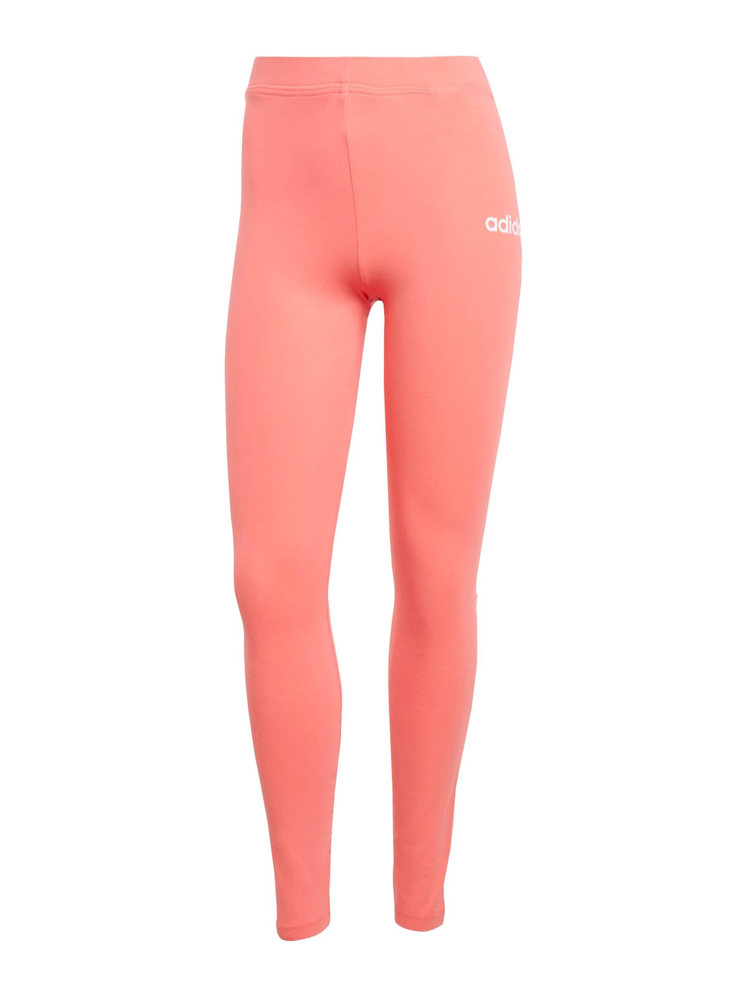 ADIDAS SPORTSWEAR - Skinny Pantalón deportivo 'Essentials' en naranja: frente