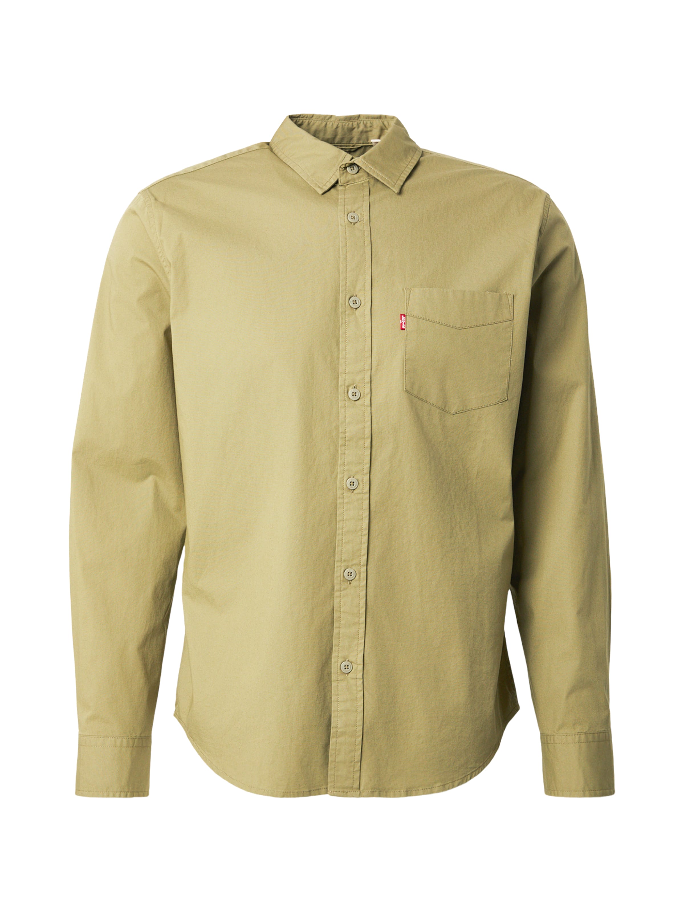 LEVI'S ® Regular Fit Paita 'Classic' värissä vihreä: etupuoli