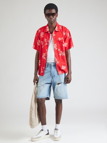 Largi Jeans 'JJIALEX JJORIGINAL' de la JACK & JONES pe albastru