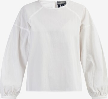 DreiMaster Vintage - Blusa em branco: frente