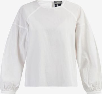 DreiMaster Vintage Blus i vit: framsida