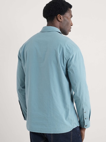 Seasalt Cornwall Regular Fit Hemd 'Trevallack' in Blau
