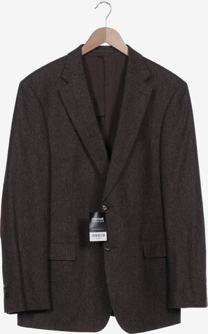 Windsor Suit Jacket in XXL in Brown: front