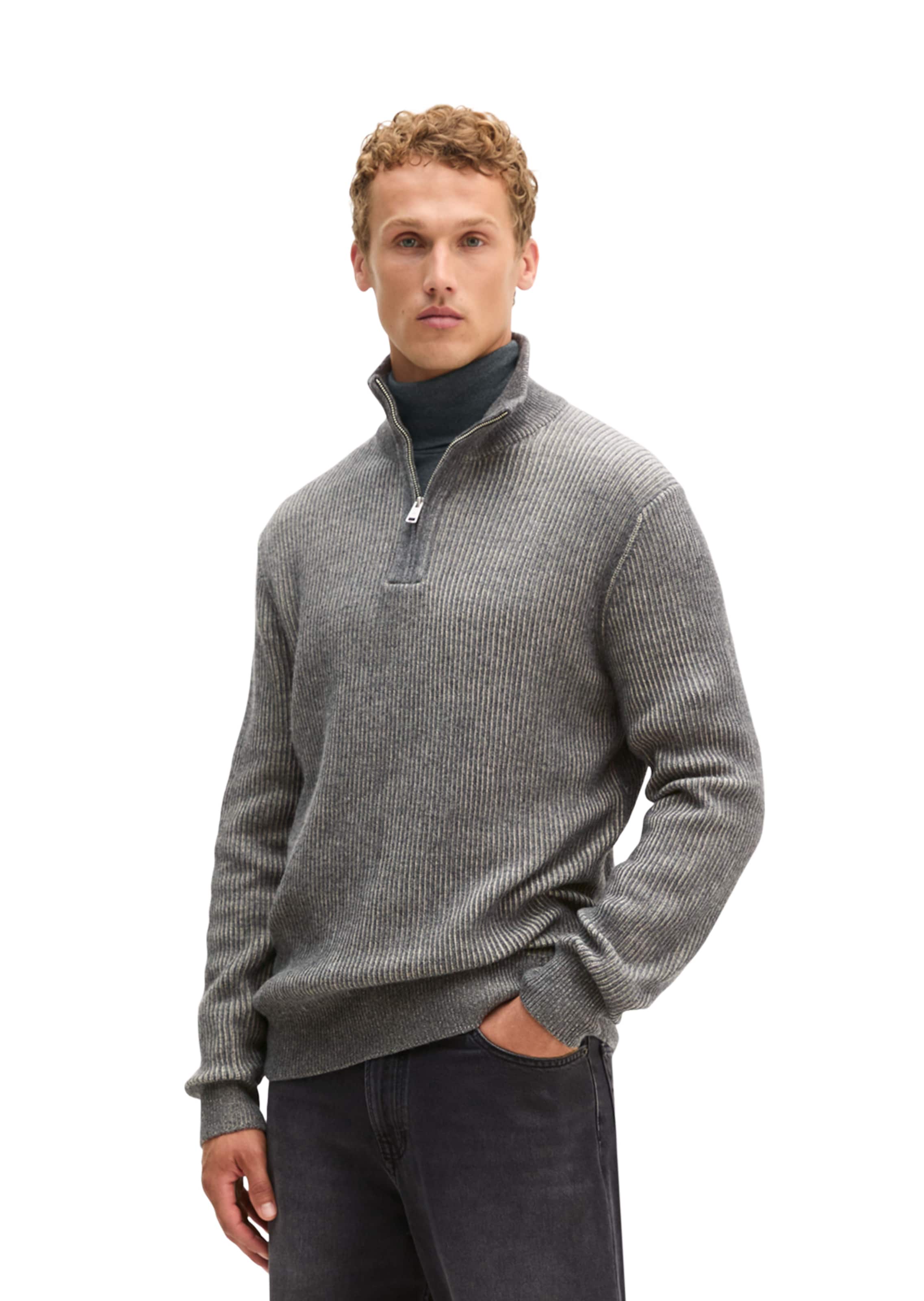 Marc O'Polo Pullover in Grau: Vorderseite