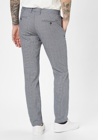 REDPOINT Slimfit Chinohose in Grau