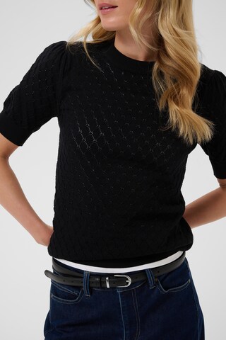 SAINT TROPEZ Pullover in Schwarz