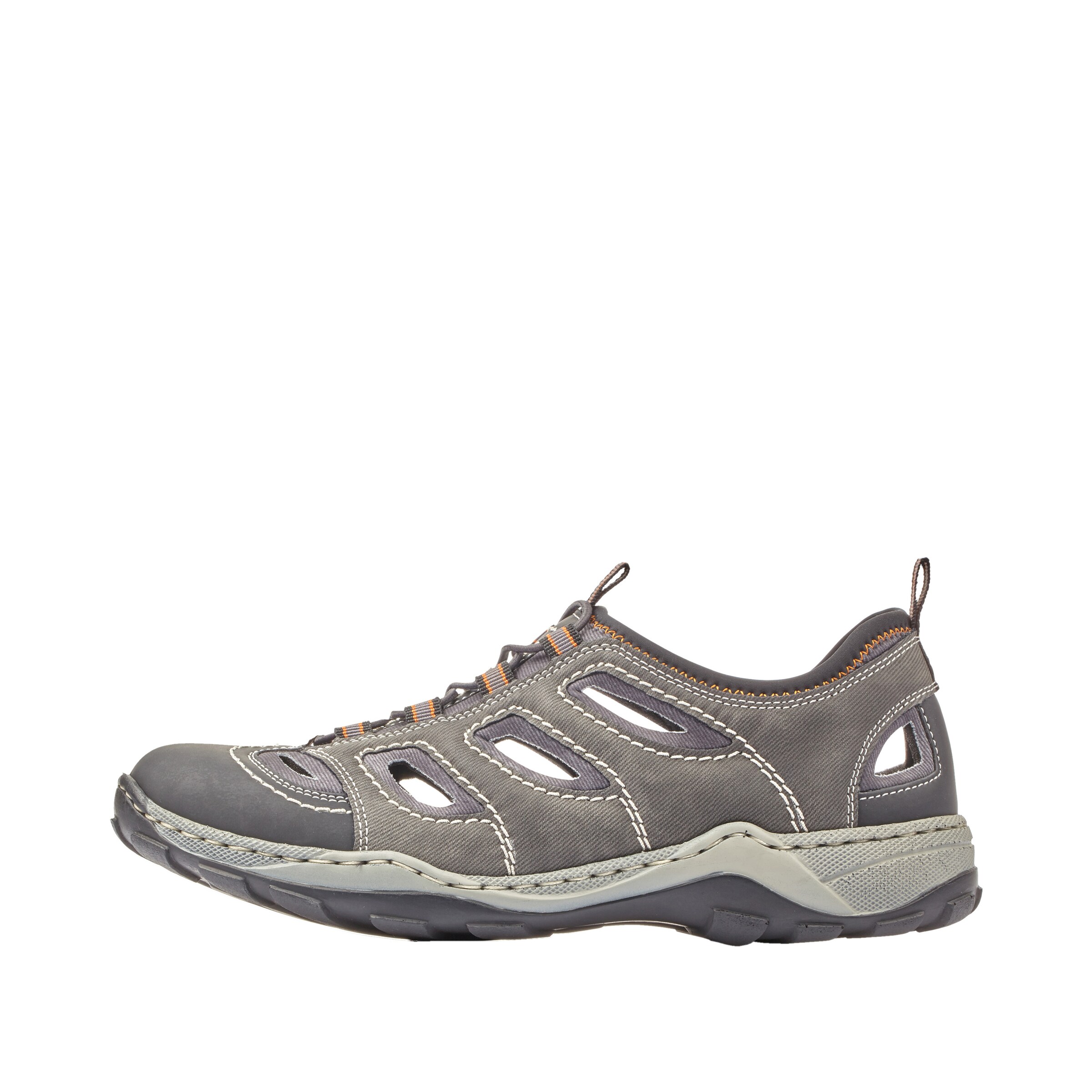 Rieker - Sapato Slip-on 'Oilybuk' em cinzento