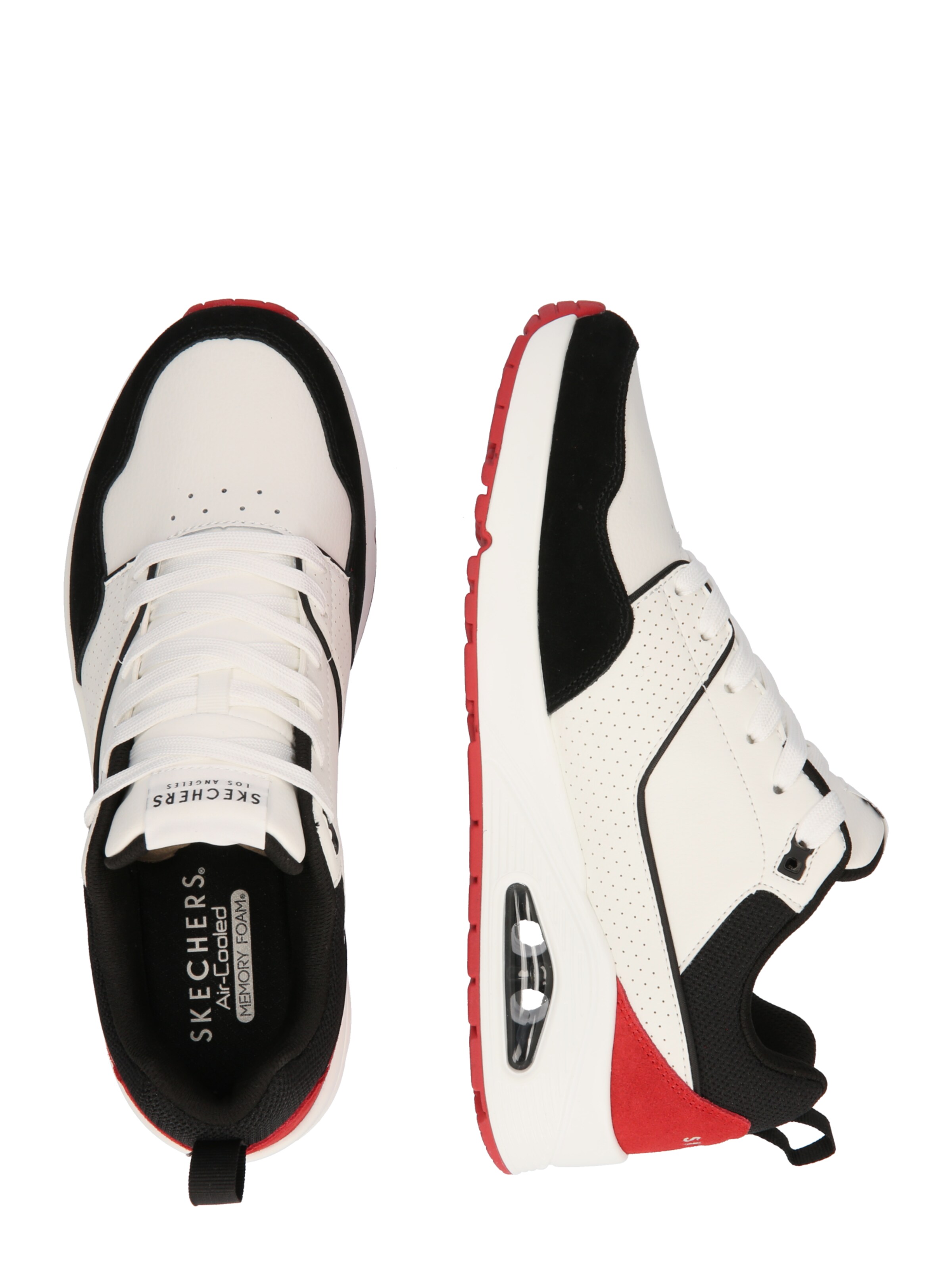 Sneaker bassa 'Uno - Retro One' di SKECHERS in bianco