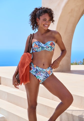 SUNSEEKER Push-up Bikinitop in Blau: Vorderseite