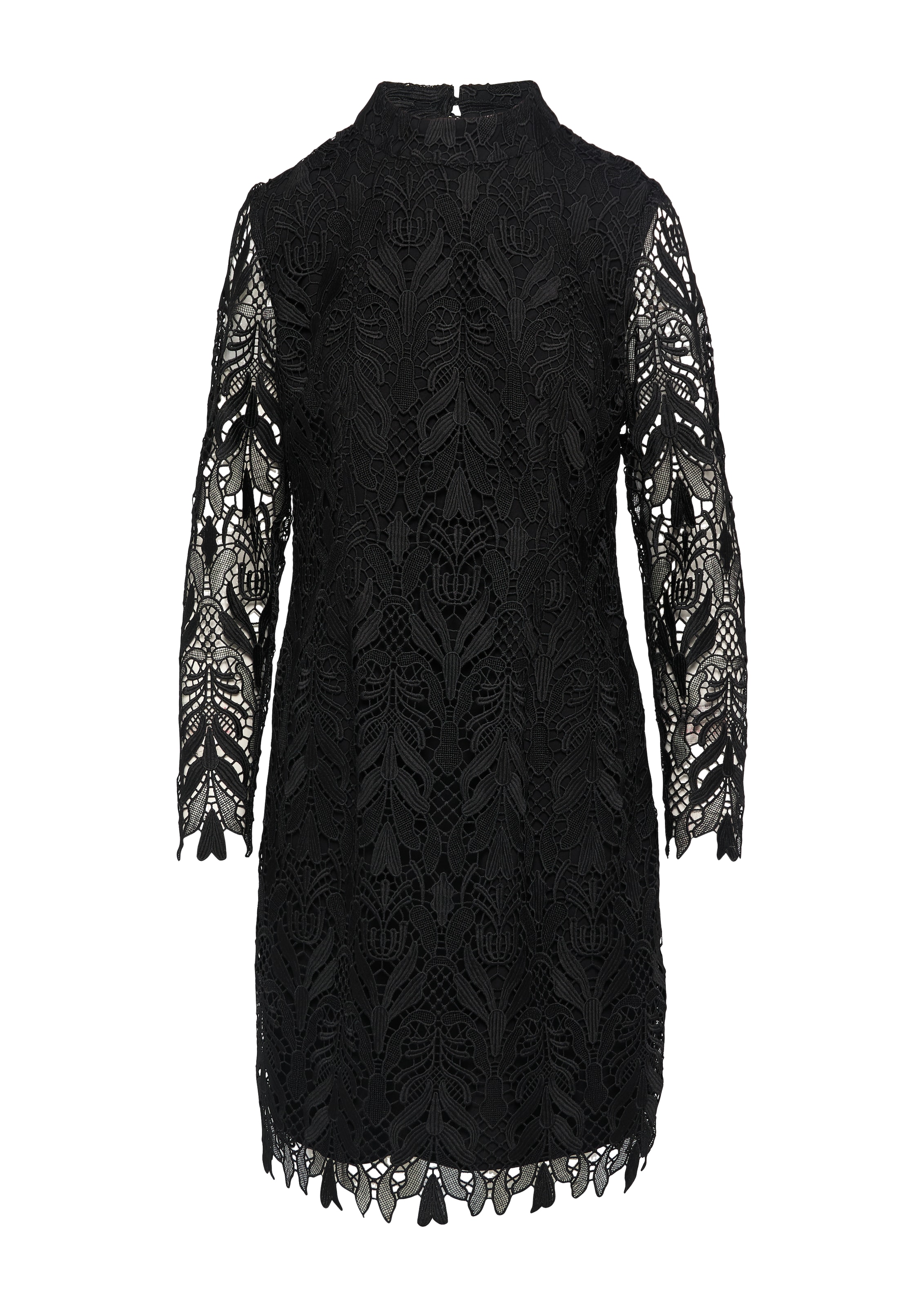 COMMA Kleid in Schwarz: Vorderseite