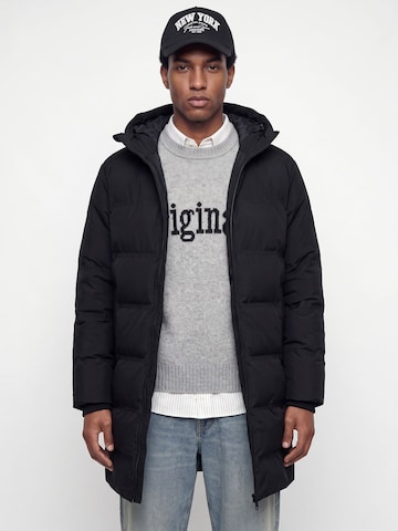 JACK & JONES Winterjas in Zwart: voorkant