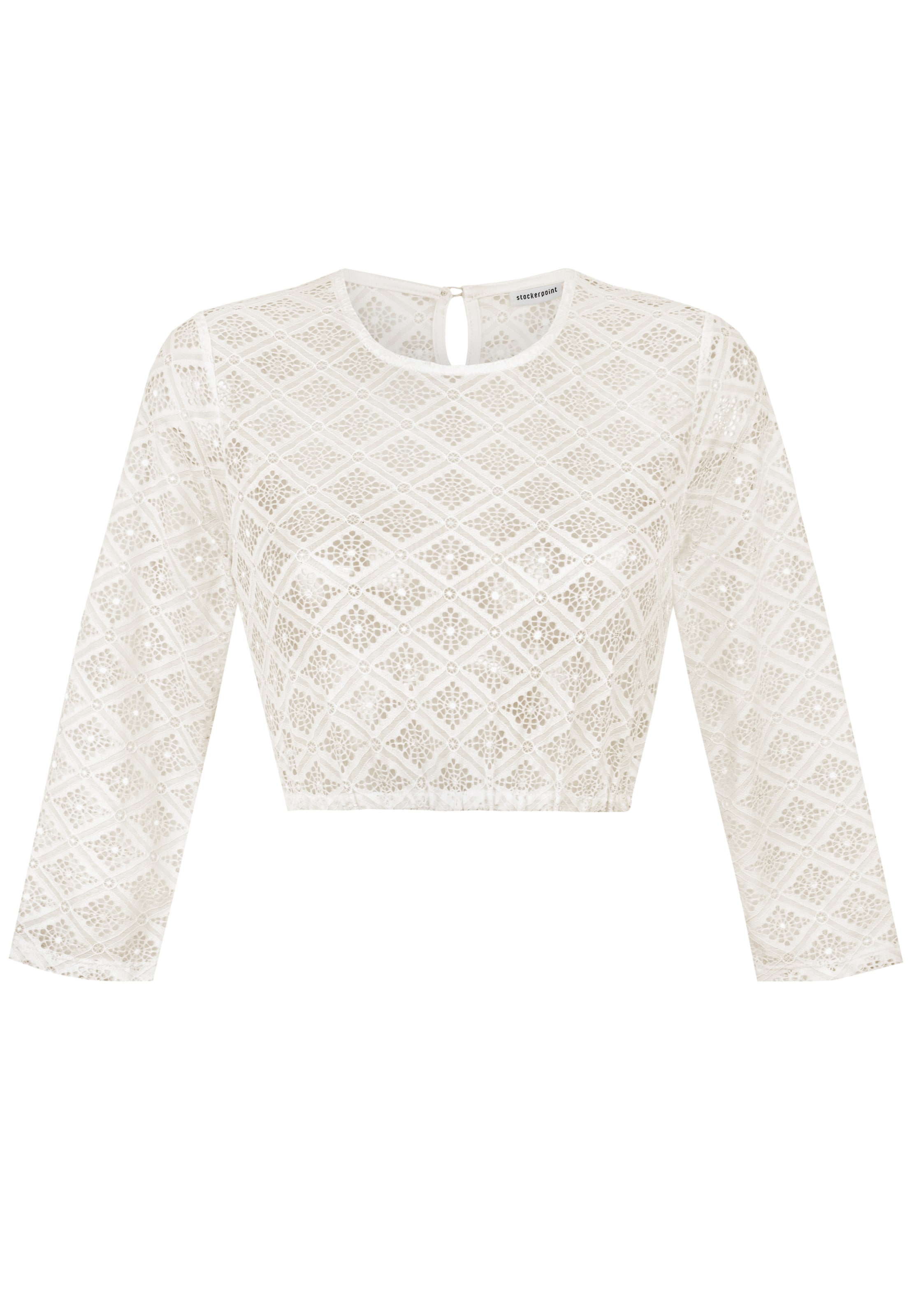 STOCKERPOINT Trachtenbluse 'Holly' in Beige: Vorderseite