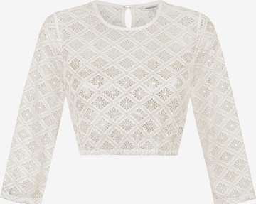 STOCKERPOINT Trachtenbluse 'Holly' in Beige: Vorderseite