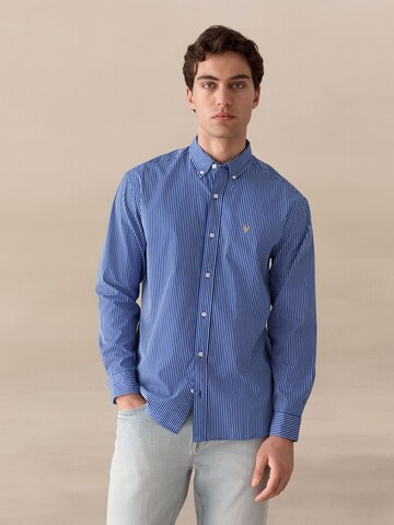 Regular fit Camicia di Next in blu: frontale