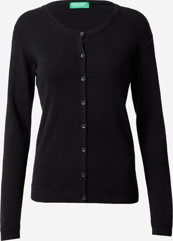 Cardigan UNITED COLORS OF BENETTON en noir : devant