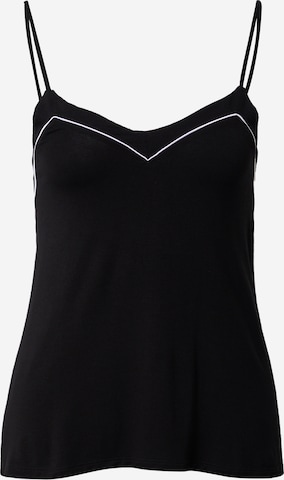 Hunkemöller - Camiseta térmica en negro: frente