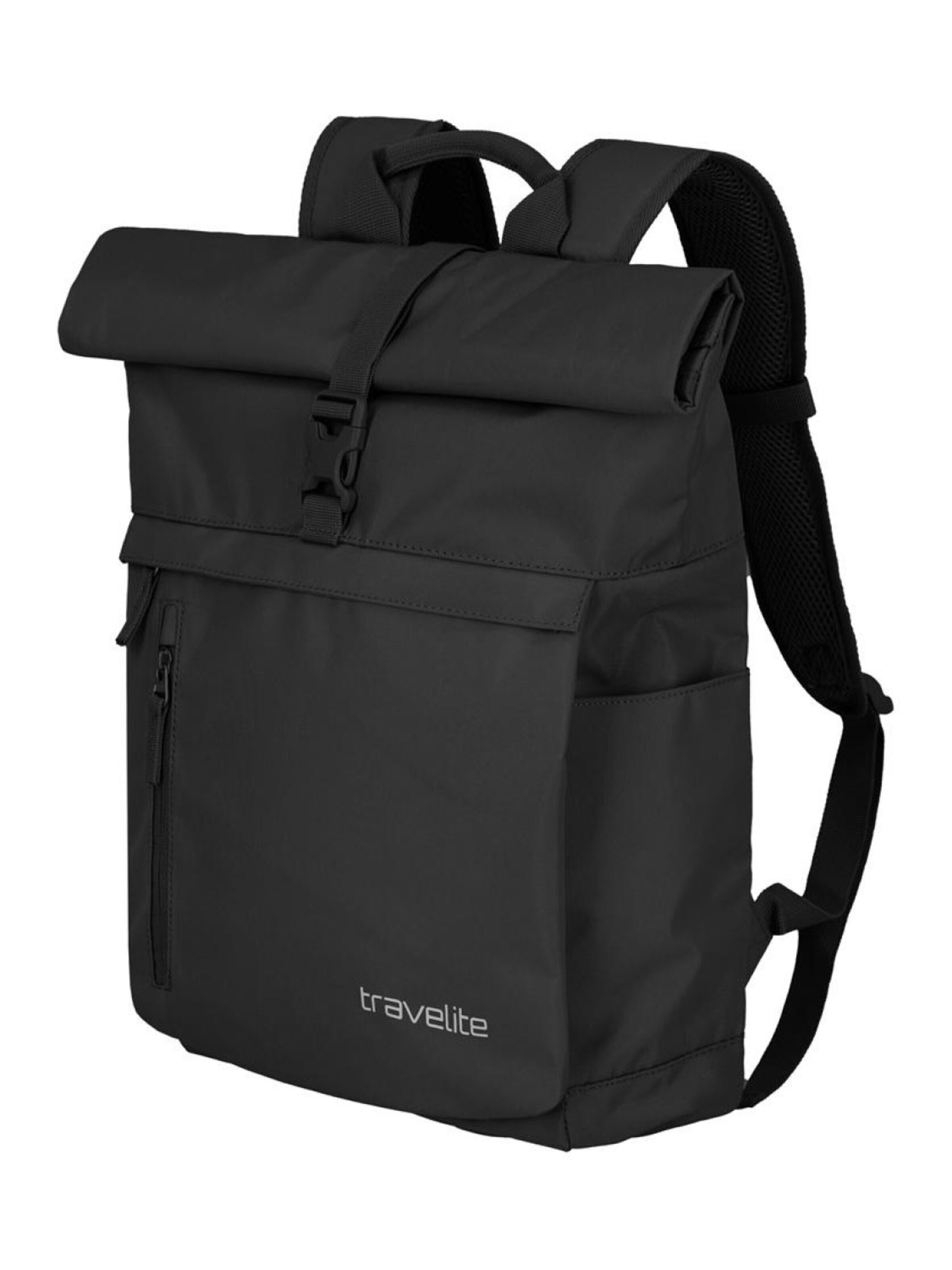 TRAVELITE Hátizsák - fekete: elől