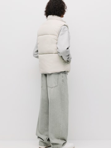 Gilet 'STWD' Pull&Bear en beige