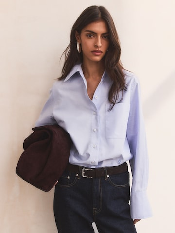 Camicia da donna di Bhoem in blu: frontale