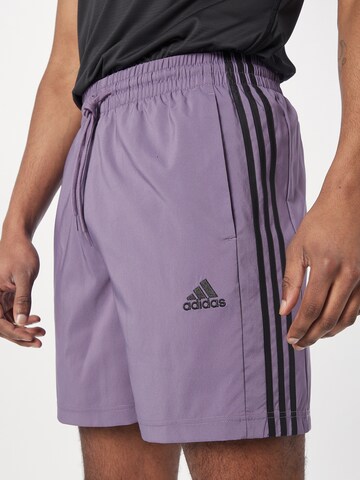 ADIDAS SPORTSWEAR Regular Sports trousers 'Essentials Chelsea' in Purple