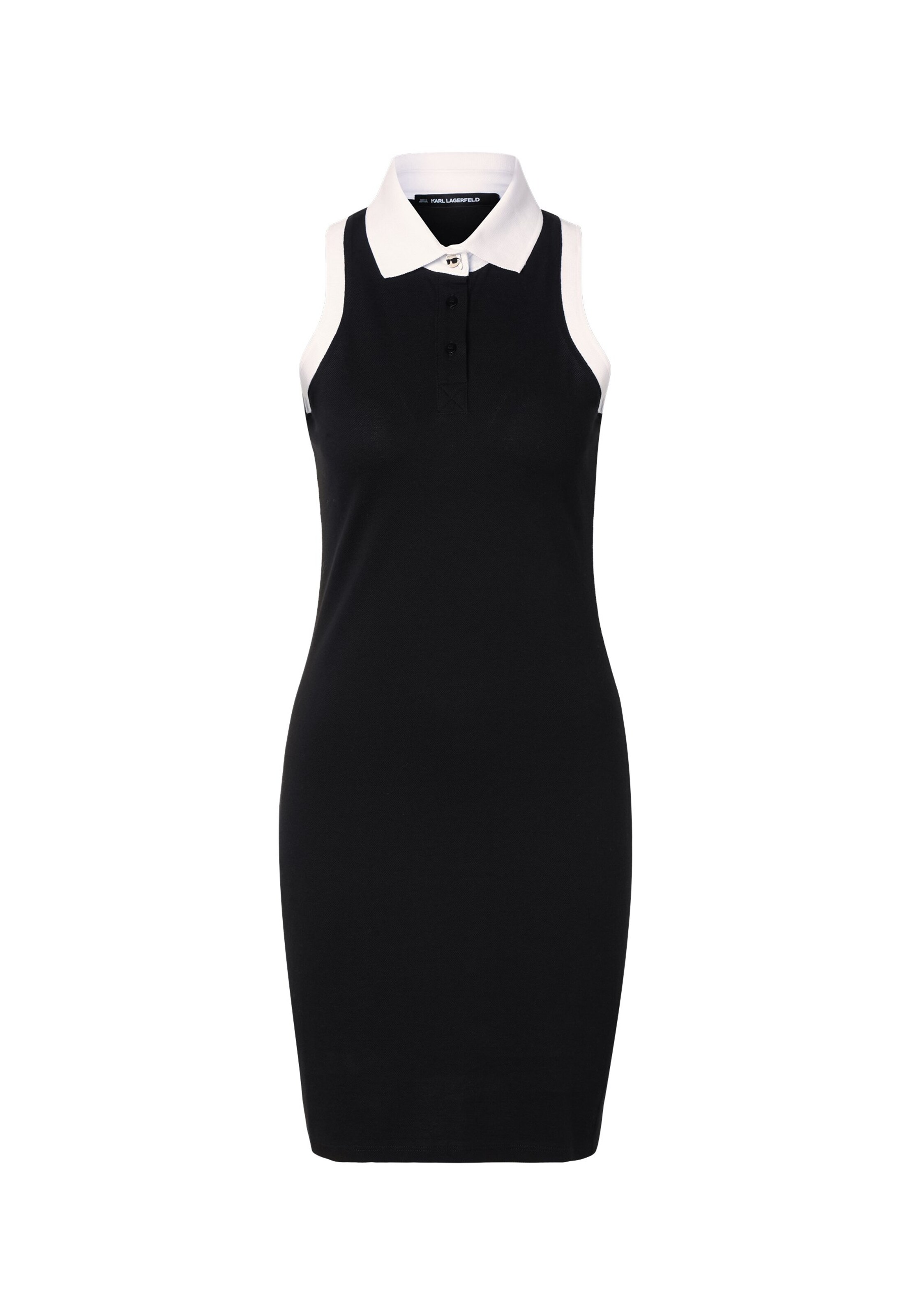 Karl Lagerfeld Dress 'IKON' in Black: front