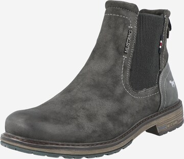 MUSTANG Boots in Grau: predná strana