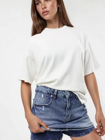 Jupe 'Jeans-Skorts' Hiccup en bleu
