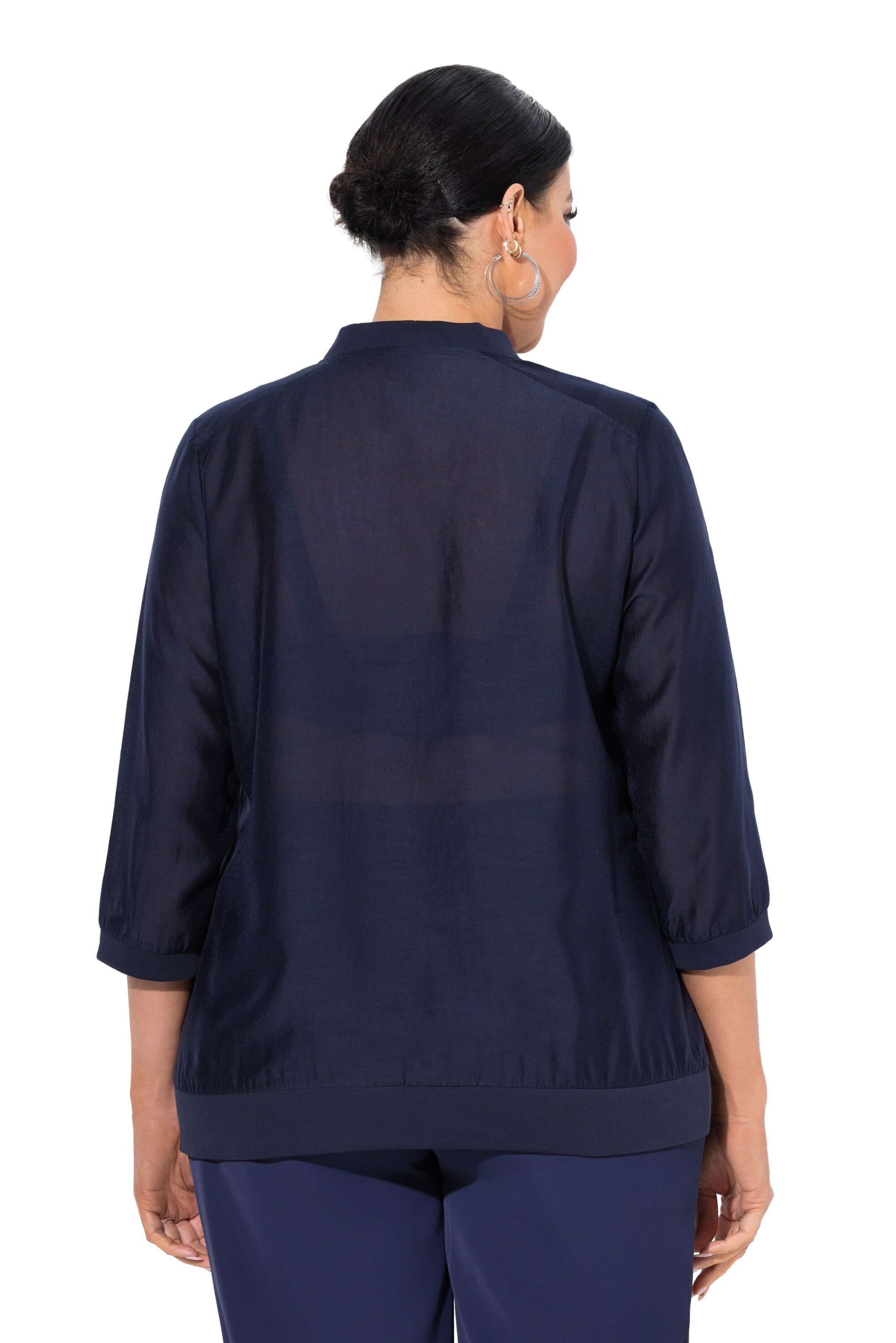 Ulla Popken Bluse in Blau