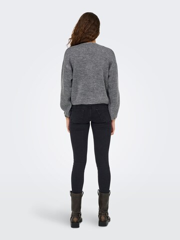 ONLY Strickjacke 'ONLDONNA' in Grau