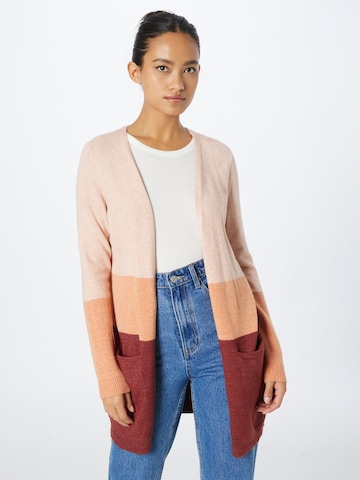 ONLY Knit Cardigan 'QUEEN' in Pink: front