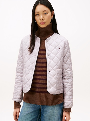TOMMY HILFIGER Between-season jacket in Purple: front