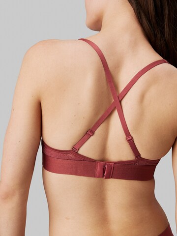 Calvin Klein Underwear Bustier BH 'Intrinsic' in Rot