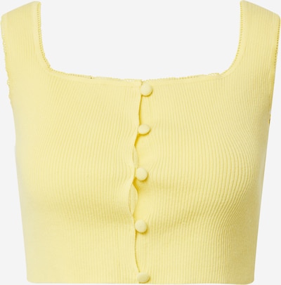 GLAMOROUS Tops en tricot en jaune, Vue avec produit