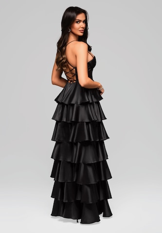 Ombre Avondjurk in Zwart