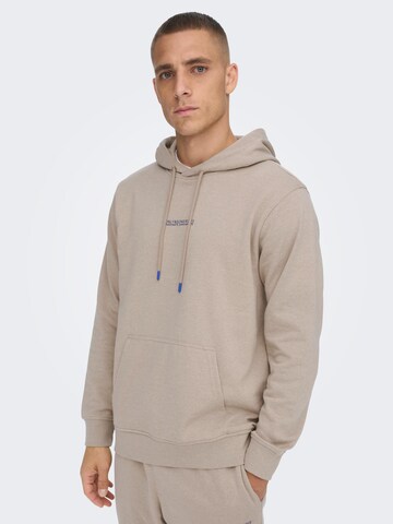 Only & Sons Sweatshirt 'Elon' in Grau