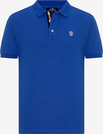T-Shirt Jimmy Sanders en bleu : devant