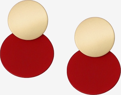 Auskarai 'Arabelle' iš SOHI, spalva – Auksas / raudona, Prekių apžvalga