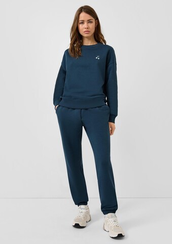 QS Sweatshirt in Blau