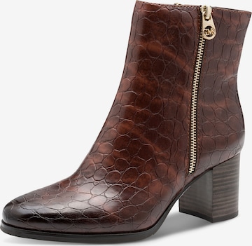 MARCO TOZZI Enkellaarsjes in Bruin: voorkant