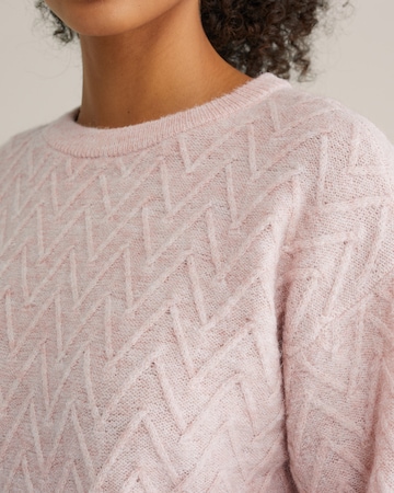 WE Fashion Sweter w kolorze różowy