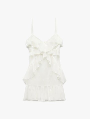 Koton Kleid in Weiß: Vorderseite