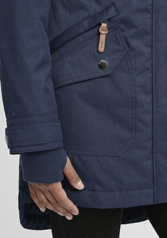 Oxmo Between-Season Jacket 'Bella' in Blue