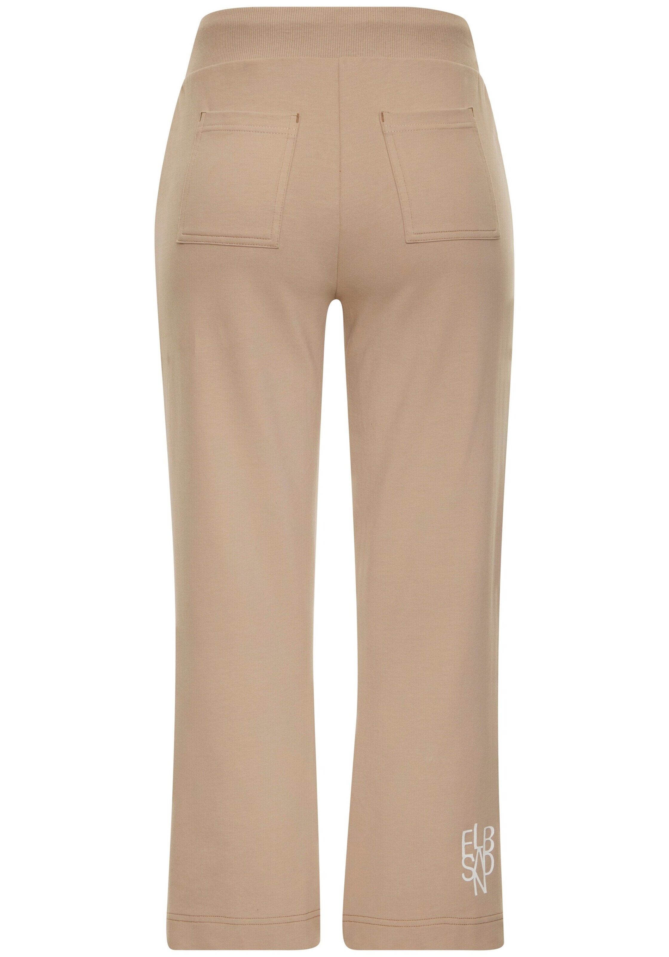 Elbsand Loosefit Hose in Beige